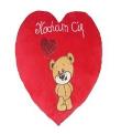 Opakowanie Serce Kocham Cię - Miś 48cm