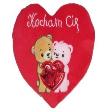 Opakowanie Serce Kocham Cię - Misie 25cm