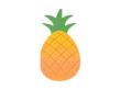 Opakowanie Serwetki Ananas 18,5x10,2cm 20szt