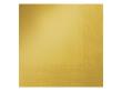 Opakowanie Serwetki jednokolorowe złote 33x33 SDL552408