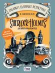 Sherlock Holmes Zagadki i tajemnice detektywa. Autor: Cartavolante Il. Dadada.pl Okładka książki Sherlock Holmes Zagadki i tajemnice detektywa