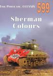 Sherman Colours Tank Power 599. Autor: Janusz Ledwoch. Dadada.pl Okładka książki Sherman Colours Tank Power 599
