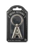 Opakowanie Silver Letter Keyring - brelok do kluczy litera A
