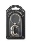 Opakowanie Silver Letter Keyring - brelok do kluczy litera C