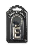 Opakowanie Silver Letter Keyring - brelok do kluczy litera E