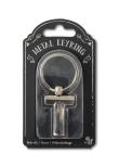 Opakowanie Silver Letter Keyring - brelok do kluczy litera T