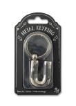 Opakowanie Silver Letter Keyring - brelok do kluczy litera U