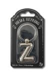 Opakowanie Silver Letter Keyring - brelok do kluczy litera Z