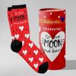 Opakowanie Skarpetki Walentynki To the moon and back