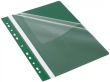 Opakowanie Skoroszyt Budget PP A4 z perf. Evo zielony (25szt)
