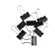 Opakowanie Spinacze biurowe czarne 19mm 8szt