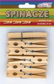 Opakowanie Spinacze drewniane naturalne 72mm 12szt