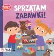 Sprzątam zabawki. Postępy malucha. Autor: Frątczak Dorota. Dadada.pl Okładka książki Sprzątam zabawki. Postępy malucha