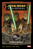 Star Wars. Wielka Republika. Dzieci Burzy. Tom 1. Autor: Cavan Scott, Ario Anindito, Jim Towe, Marika Cresta. Dadada.pl Okładka książki Star Wars. Wielka Republika. Dzieci Burzy. Tom 1