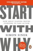 Start With Why. Autor: Simon Sinek. Dadada.pl Okładka książki Start With Why