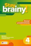 Okładka książki Stay brainy! SP 4 Zeszyt przedmiotowy