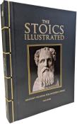Stoics Illustrated wer. angielska. Autor: Paul Scade. Dadada.pl Okładka książki Stoics Illustrated wer. angielska