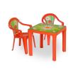Opakowanie Stolik i dwa krzesła czerwony