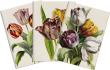 Opakowanie Stone 503 Zestaw 3 notatników A6 - tulipany