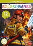 Opakowanie Strażak OSP Kolorowanka z naklejkami