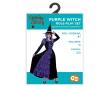 Opakowanie Strój dla dorosłych Fioletowa Czarownica rozm. M