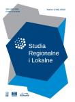 Okładka książki Studia Regionalne i Lokalne 2/2023