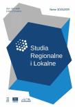 Okładka książki Studia Regionalne i Lokalne 3/2025