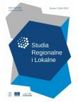Okładka książki Studia Regionalne i Lokalne 4/2022