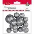 Opakowanie Styropianowe kulki 16/25/27mm srebrne 14szt