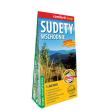 Sudety Wschodnie laminowana mapa turystyczna 1:60 000. Autor: Opracowanie zbiorowe. Dadada.pl Okładka książki Sudety Wschodnie laminowana mapa turystyczna 1:60 000