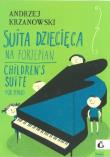 Okładka książki Suita dziecięca na fortepian