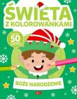 Okładka książki Święta z kolorowankami. Boże Narodzenie