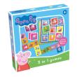 Opakowanie Świnka Peppa gra 3w1 (Lotto,Domino,Memo) Peppa Pig