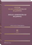 Okładka książki System Prawa Administracji Rządowej. Tom 2 Działy administracji rządowej (część 1) [PRZESDPRZEDAŻ]