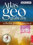 Okładka książki Szkolny atlas geograficzny Klasy 5–8