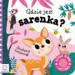 Okładka książki Szukamy zwierząt. Gdzie jest sarenka? Filcowe klapki i lusterko