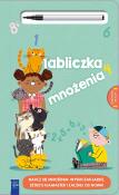 Tabliczka mnożenia z flamastrem suchościeralnym. Autor:   Praca zbiorowa. Dadada.pl Okładka książki Tabliczka mnożenia z flamastrem suchościeralnym