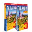 Tajlandia 3w1: przewodnik + atlas + mapa. Autor: Katarzyna Byrtek. Dadada.pl Okładka książki Tajlandia 3w1: przewodnik + atlas + mapa
