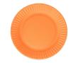 Opakowanie Talerzyki papierowe pomarańczowe 18cm 6szt