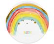 Opakowanie Talerzyki papierowe Rainbow Party 23cm 8szt