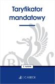 Taryfikator mandatowy. Autor: Opracowanie zbiorowe. Dadada.pl Okładka książki Taryfikator mandatowy