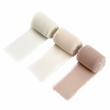Opakowanie Tasiemki szyfonowe cream beige 4 cmx5m 3szt