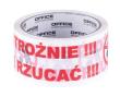 Taśma pakowa Office Products ostrożnie nie rzucać 48mmx50y biała 1szt.. Wydawca: Office Products. Dadada.pl Opakowanie Taśma pakowa Office Products ostrożnie nie rzucać 48mmx50y biała 1szt.