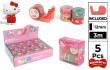 Opakowanie Taśmy dekoracyjne z dyspenserem Hello Kitty 4szt