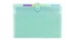 Opakowanie Teczka A4 PP harmonijkowa pastel zielony