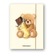 Teczka A4+ z gumką Teddies&Miś z czekoladą. Wydawca: Narcissus. Dadada.pl Opakowanie Teczka A4+ z gumką Teddies&Miś z czekoladą