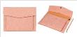 Opakowanie Teczka A4 z kieszonką nubuk różowa