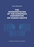 Okładka książki The Interpretation of the European Convention