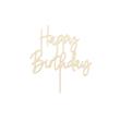 Opakowanie Topper drewniany Happy Birthday 16,5cm