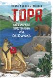 TOPR. Niezwykłe spotkania psa ratownika. Autor: Beata Sabała-Zielińska. Dadada.pl Okładka książki TOPR. Niezwykłe spotkania psa ratownika